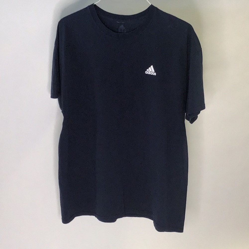 Adidas Mens T-shirt SZ XL Blue